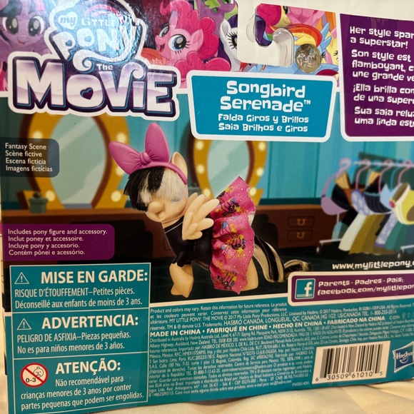 Songbird Serenade sparking and Spinning Skirt My Little Pony The Movie - Picture 4 of 13